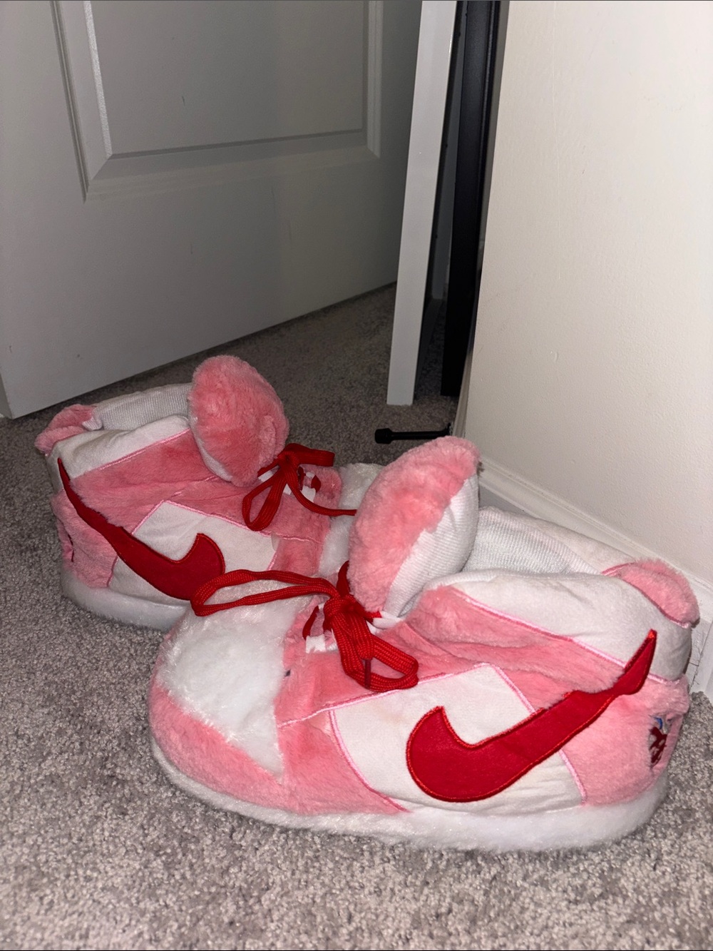 Pink Panda Dunk “Strange Love” Sneaker Slippers